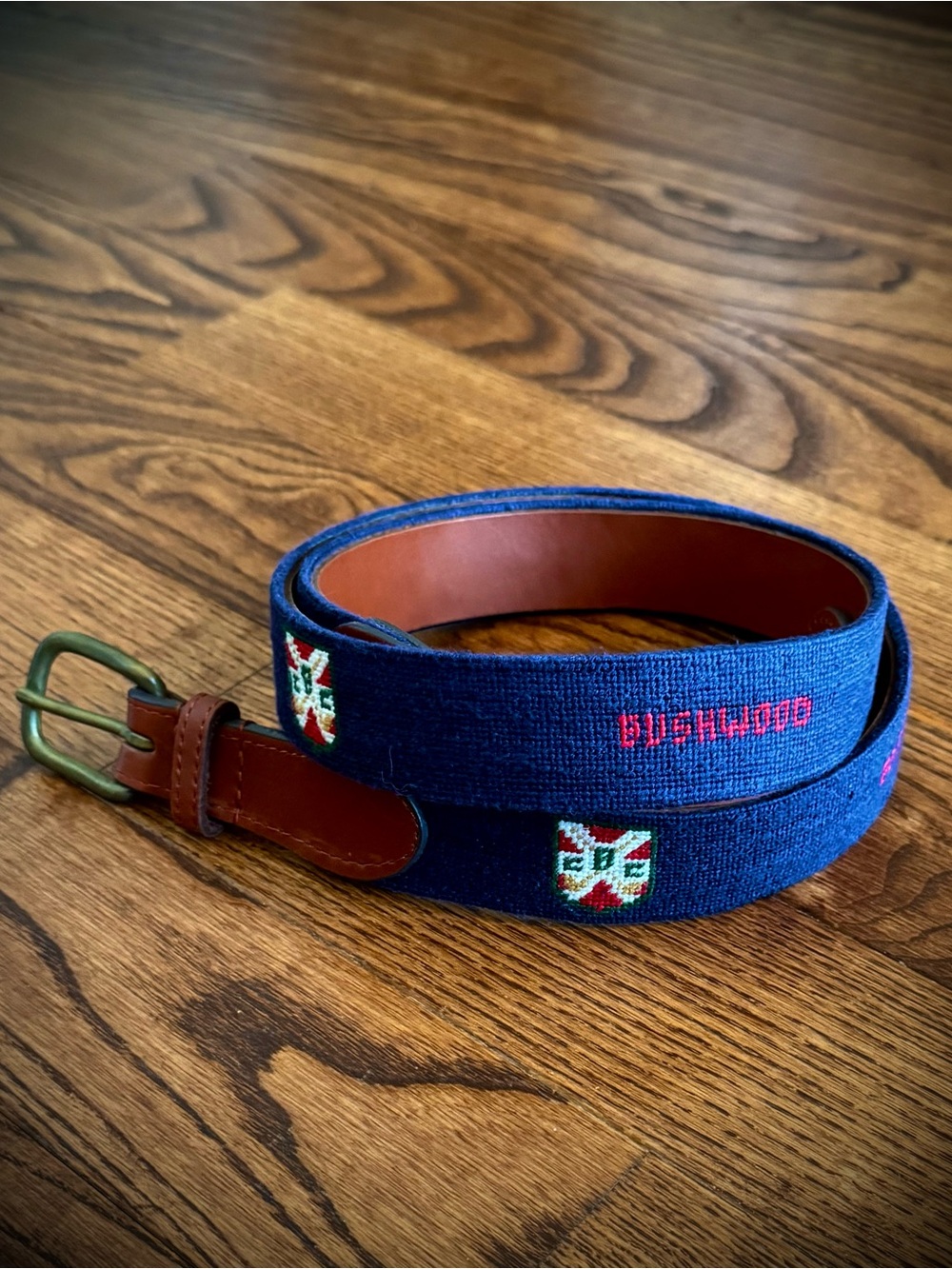 Caddyshack Bushwood Country Club Needlepoint Belt